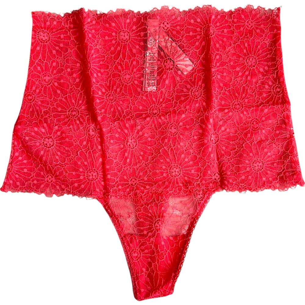 Lot 3 Victoria's Secret High-Rise Thong Panty, S